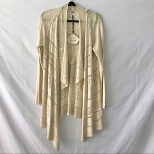 NEW Knox Rose Sweater Size XL  Off White